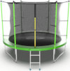 EVO Jump Батут 10 футов с внутренней сеткой и лестницей (зелёный), Internal 10ft Green