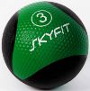 SkyFit SF-MB3k, Медицинский мяч 3 кг (чёрно-зелёный)